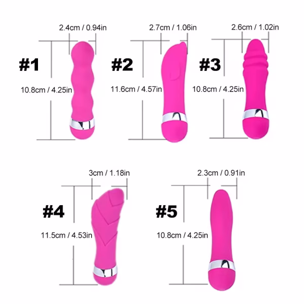 Multi-speed Vibrator Mini AV Vibrator G-Spot Vibration Dildo Erotic Clit Massager Masturbator - Image 2